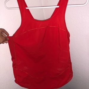 Lululemon work our tank.